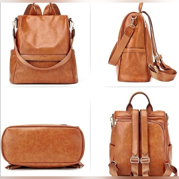 Everyday Leather Backpack - Picture 4 of 5